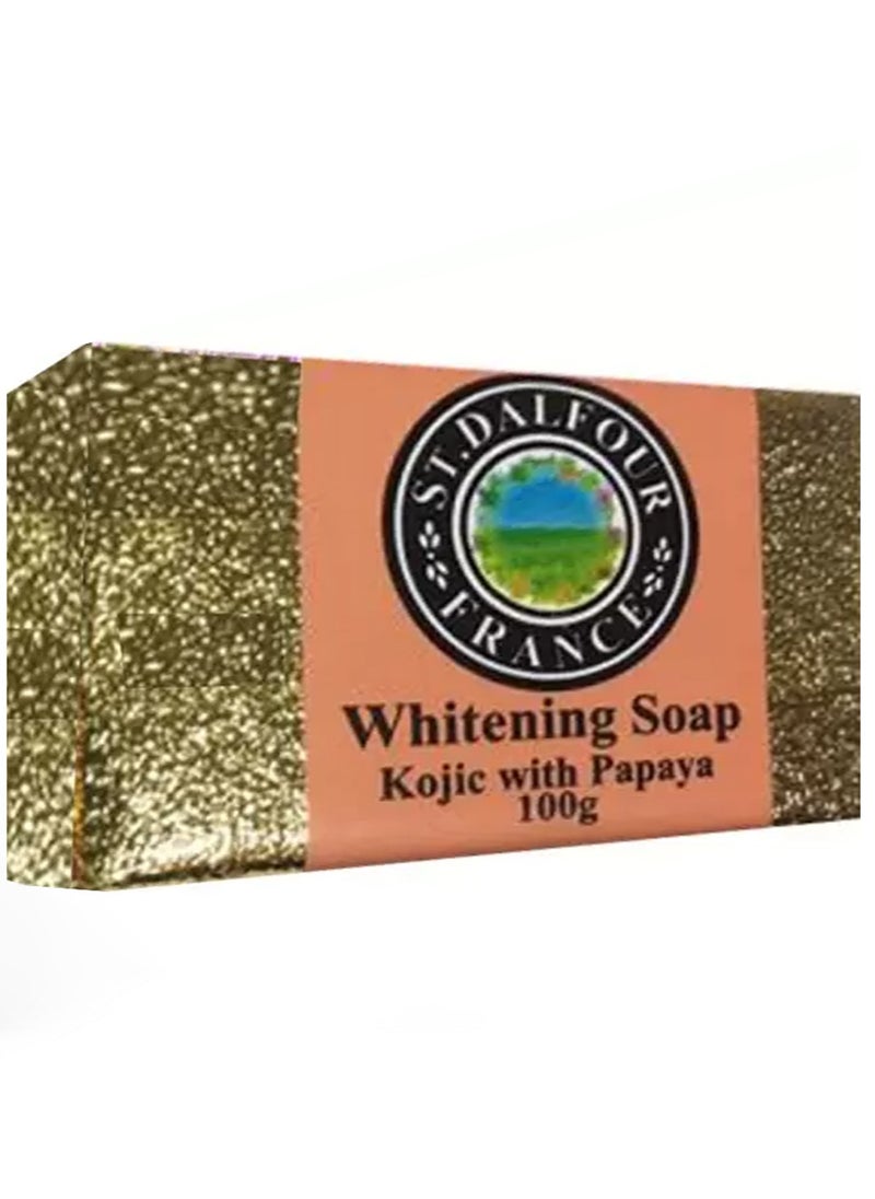 St.Dalfour Dalfour Beauty Gold Foil Kojic With Papaya Soap  - Image 2