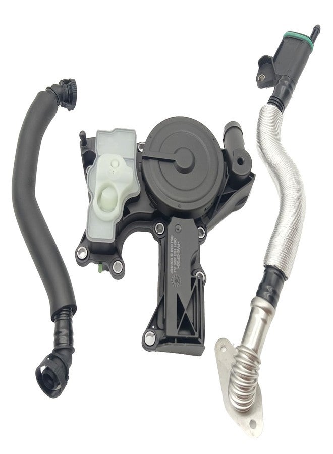 McrGinly Engine Crankcase Vent Valve Oil Separator Breather Hose Tube Kit Fit for Audi 2.0T 1.8T Q5 A6 A5 A4/Quattro 06H103495AE 06H103495AK 06H103495J 06H103495AC 06H103495AH - Image 1