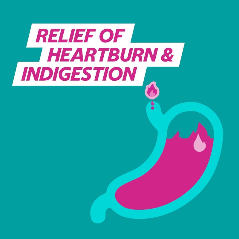 Gaviscon Double Action Heartburn Relief Mixed Berries 4Pack 96 Total Fast Soothing For Acid Reflux And Digestive Comfort - Image 4