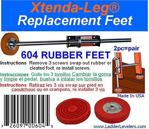 Xtenda-leg® Replacement Rubber Feet - Image 4