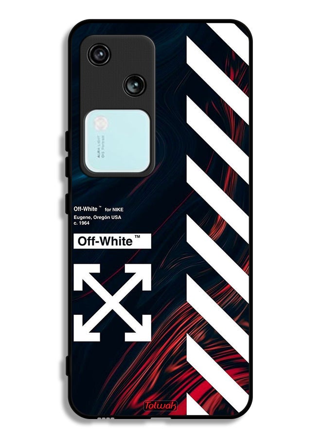 Tolwak Vivo V30 5G Protective Case Cover Off White Sticker - Image 1