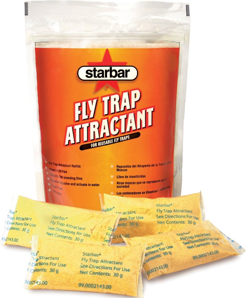 Starbar Fly Trap Attractant Refill For Reusable Fly Traps, 8-30g - Image 1