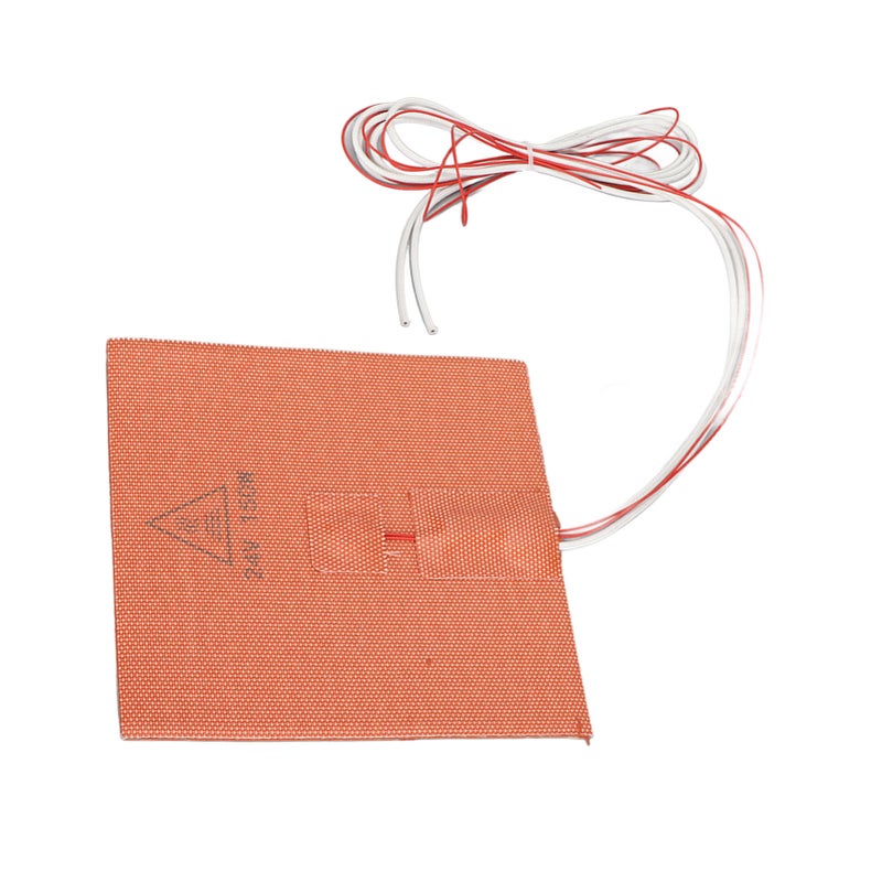 Silicone Heater Pad High Temperature Resistant with Back Glue Hot Bed Silicone Heating Pad 3D Printer Accessories 150x150mm 24V 150W - Image 2