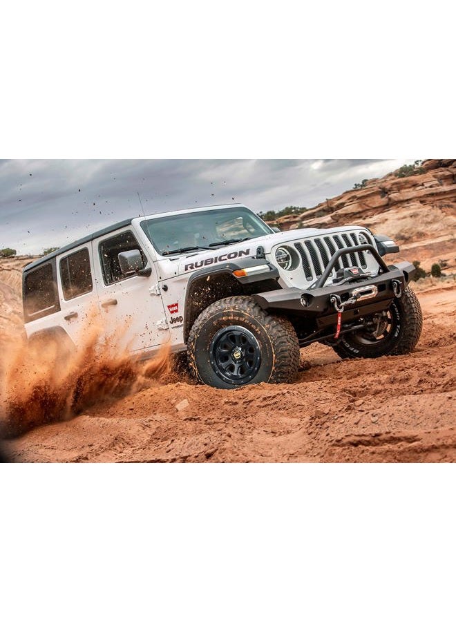 WARN 106686 Epic Wheels, Fits: Jeep Wrangler JL, JK and Gladiator JT - Moonsault, Gunmetal Grey - Image 2