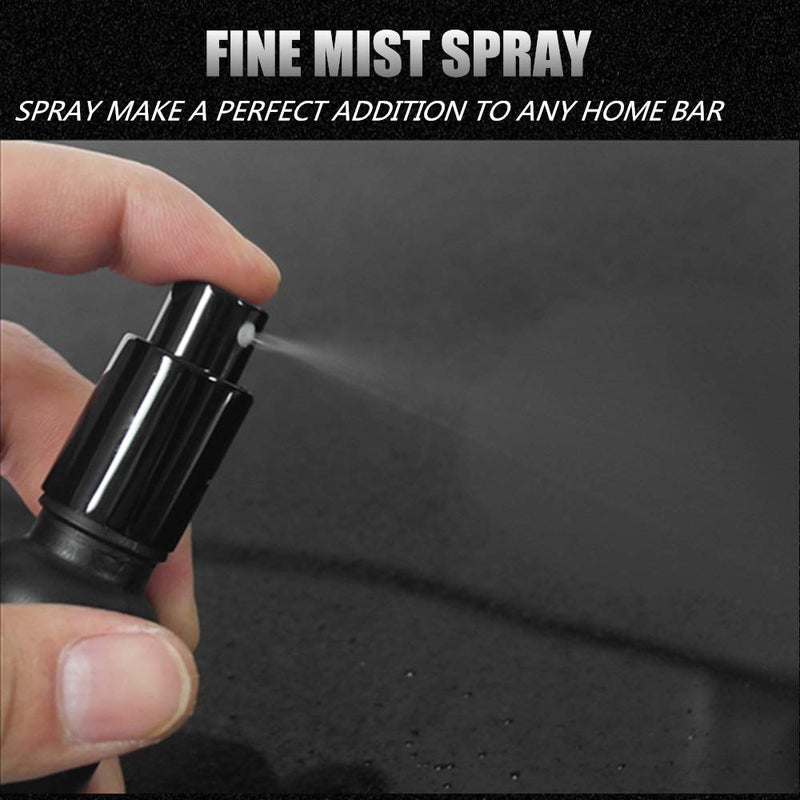 Shining Craft Absinthe Spritzer Cocktail Atomizer Cocktail Spray Bottle Vermouth Sprayer Martini Atomizer Bar Mister 2Pack 1.7OZ/50ml with Funnel, SET004 - Image 4