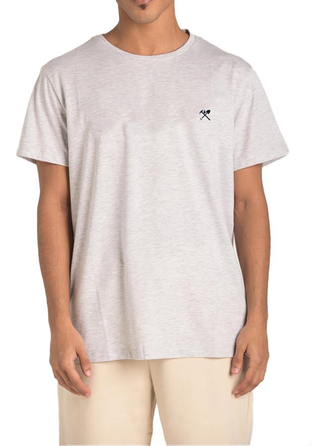 Marco Bergamo Round Neck T-Shirt With Logo  - Image 2