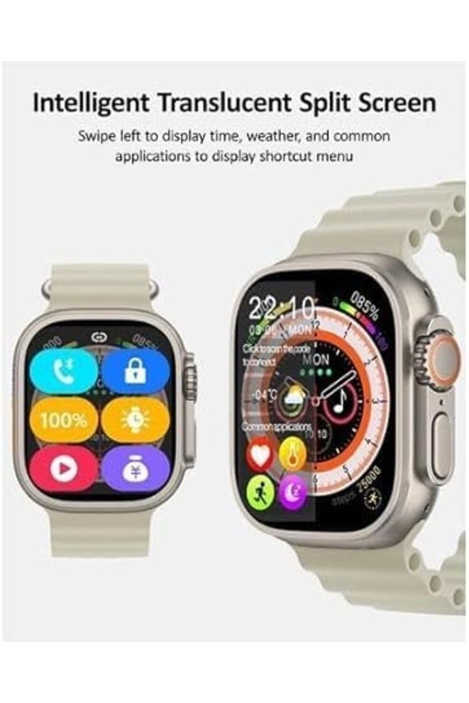 هونج كونج ساعة ذكية HK9 الترا2 49mm، مقاومة للماء، مع شاشة سوبر اموليد 2.2بوصه - Image 3