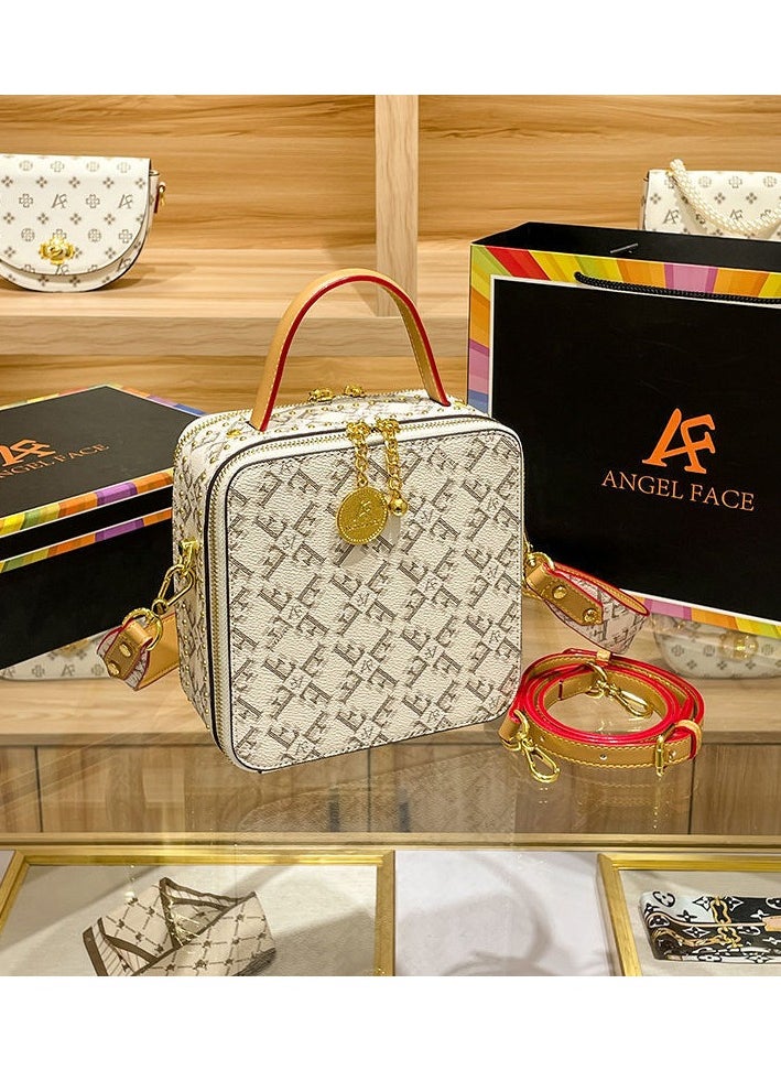 AF New Fashionable And Minimalist Hand-held Single-shoulder And Crossbody Bag 