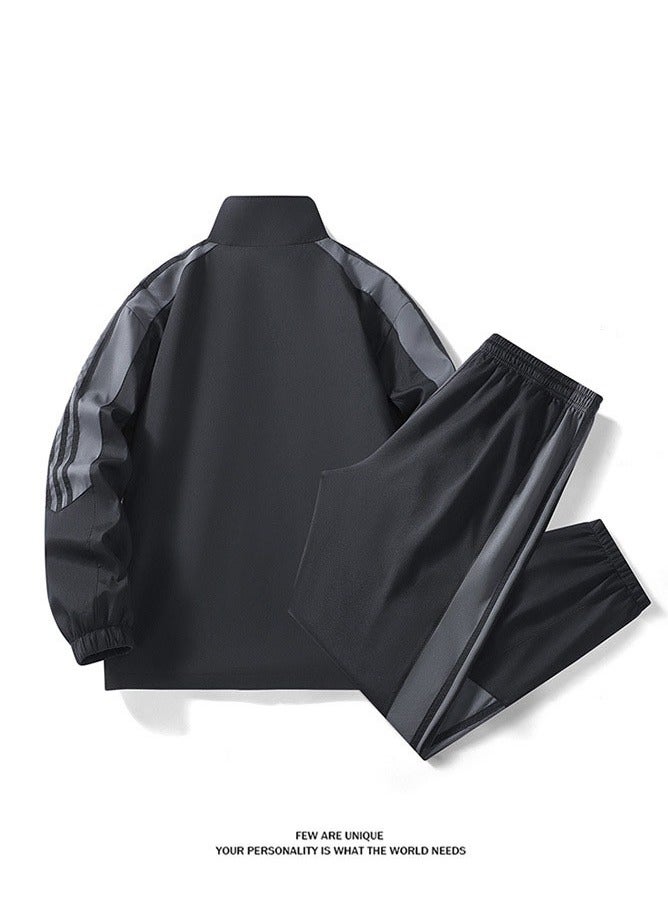 KUYING Men's loose sportswear and sports pants two-piece set  - Image 2