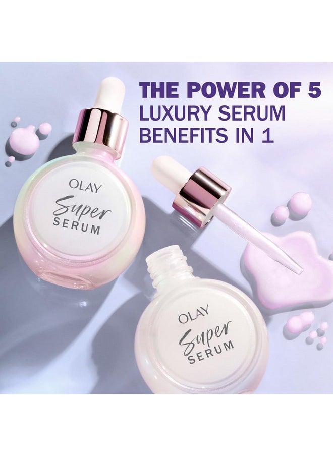 Olay Lay Super Serum 1.0 Oz With Niacinamide Vitamin C Collagen Peptide Aha And Vitamin E  - Image 3
