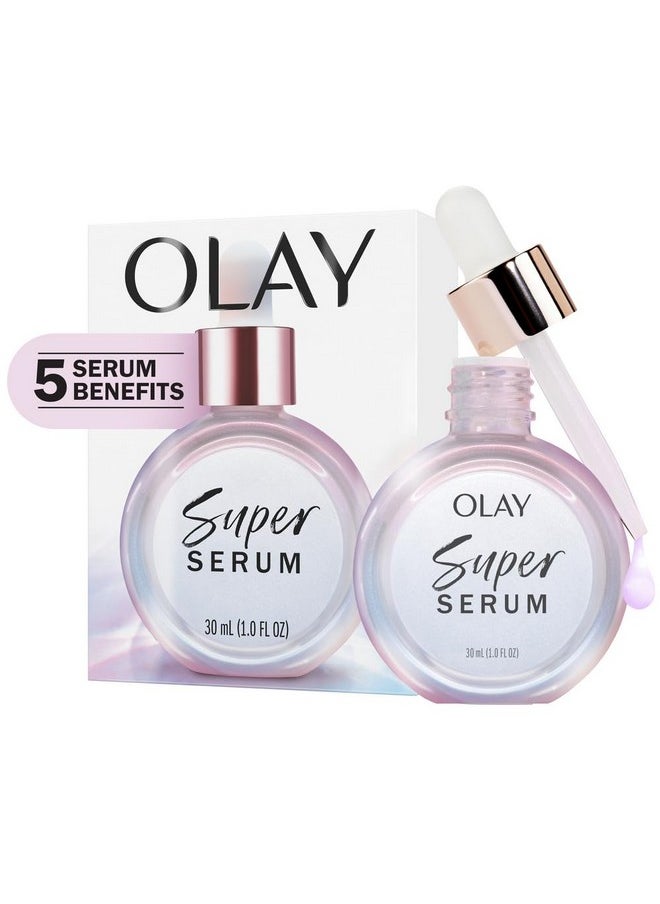 Olay Lay Super Serum 1.0 Oz With Niacinamide Vitamin C Collagen Peptide Aha And Vitamin E  - Image 2