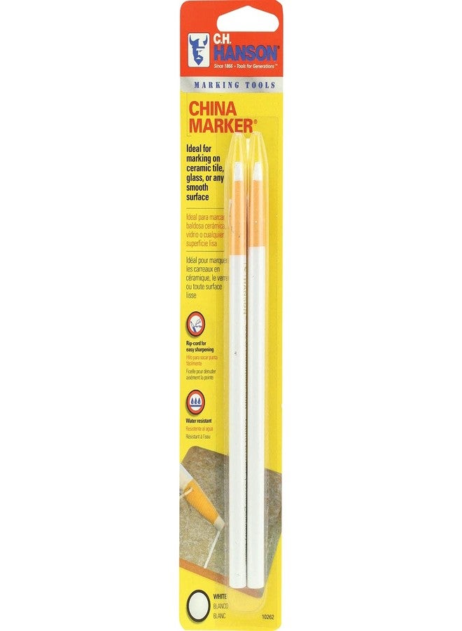 2PK WHT China Marker