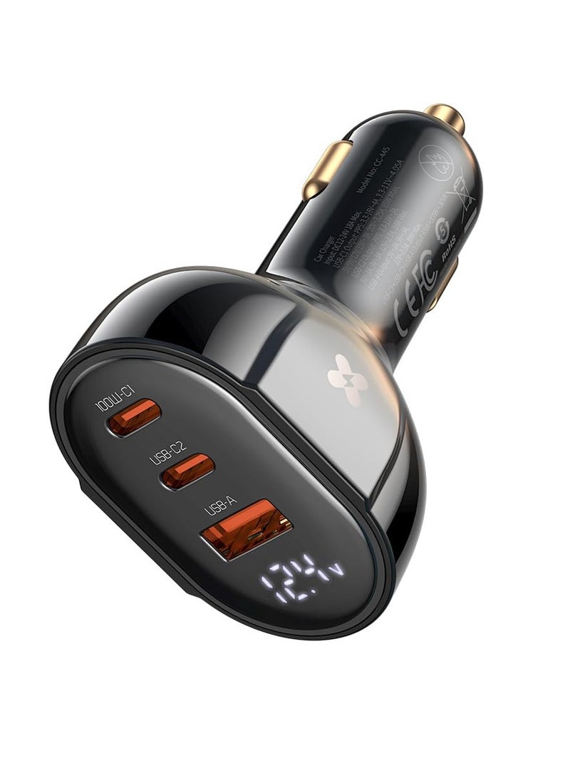 مكدودو Mcdodo CC-4450 128W عرض رقمي 2C + 1A PD شاحن سيارة سريع - Image 1