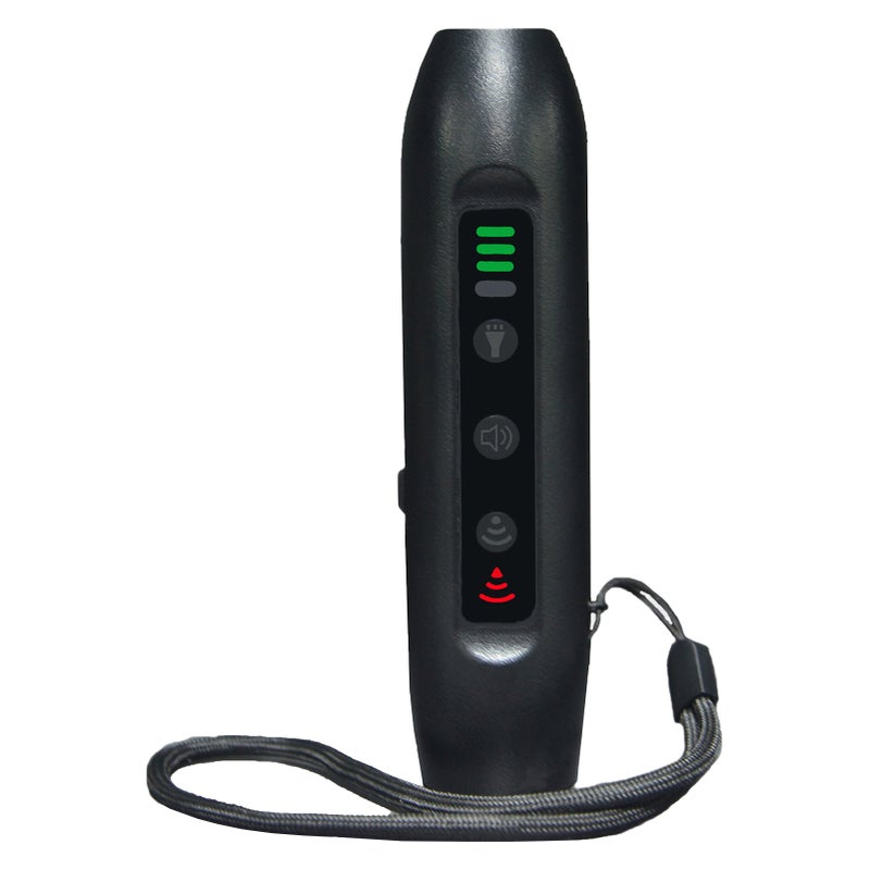 Upgrade Ultrasonic Dog Repeller 3 Modes Portable Chargeable Dog Drive Device with Intelligent High Brightness Flashlight Dog Training Device with LED Indicator Colorful Light Function - Image 1