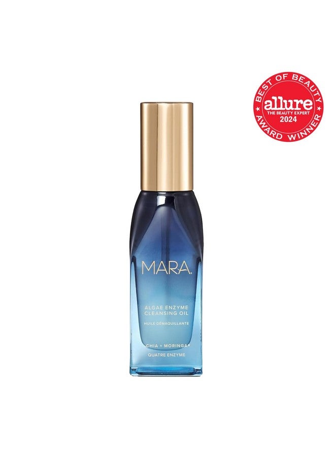 MARA - Algae Enzyme Cleansing Oil | Plant-Based, Gluten-Free, Safe for Sensitive Skin Care | All Types, Cleanse, Hydrate, Make-Up Remover (2 oz | 60 ml) - Image 2