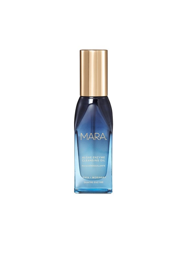 MARA - Algae Enzyme Cleansing Oil | Plant-Based, Gluten-Free, Safe for Sensitive Skin Care | All Types, Cleanse, Hydrate, Make-Up Remover (2 oz | 60 ml) - Image 1