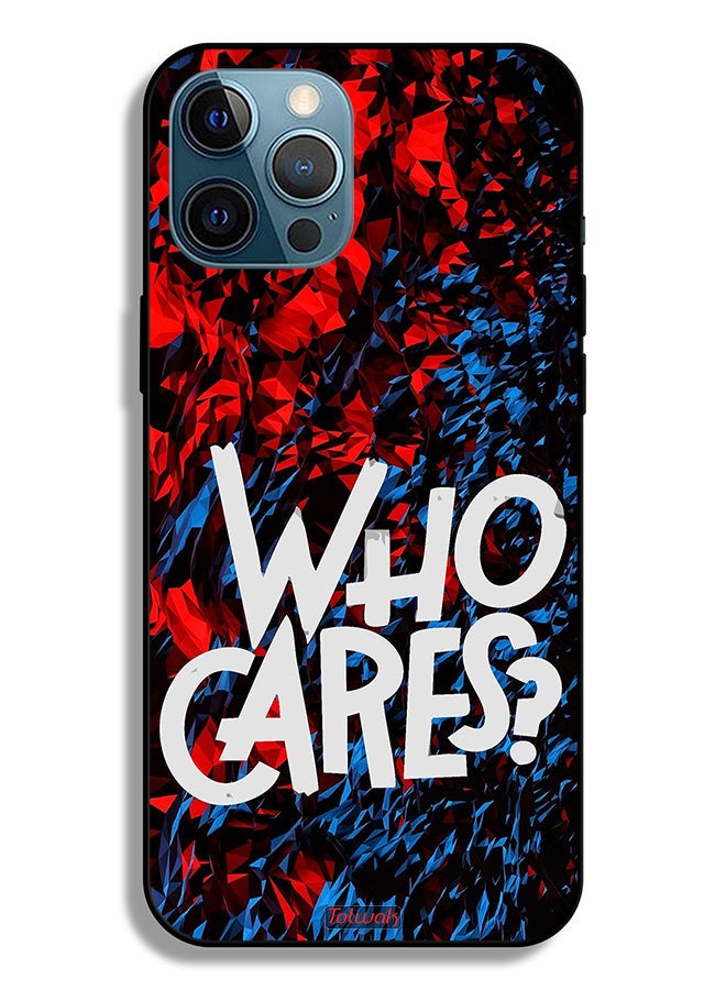 Tolwak Apple iPhone 12 Pro Max Protective Case Who Cares - Image 2