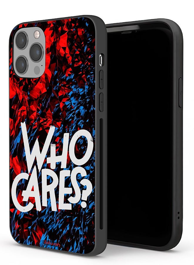 Tolwak Apple iPhone 12 Pro Max Protective Case Who Cares - Image 1