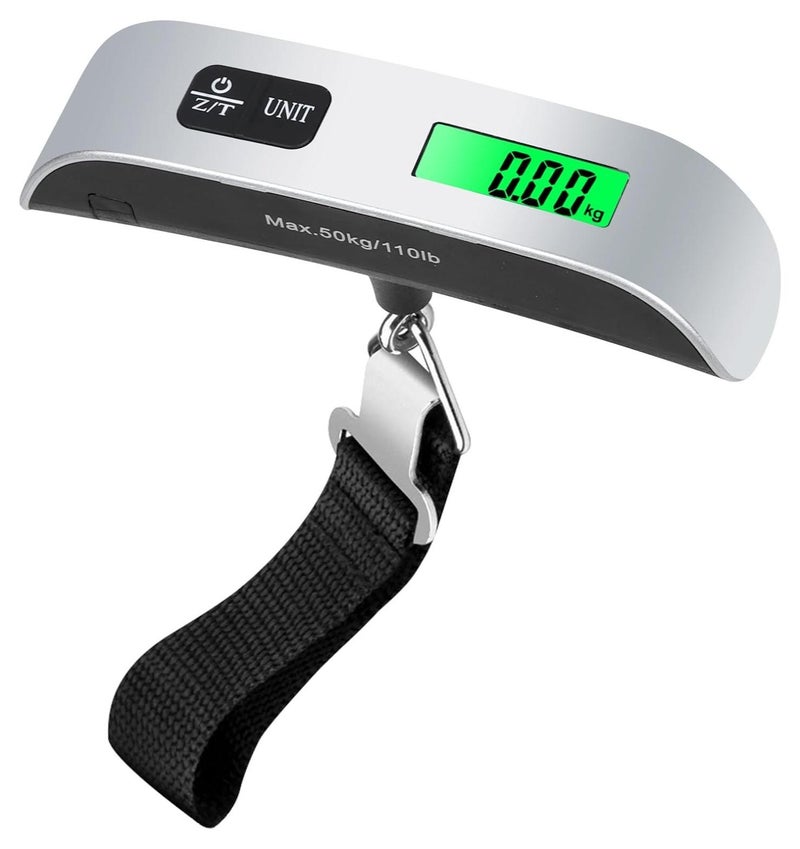 ميزان الأمتعة الرقمي المحمول، ميزان وزن الأمتعة المحمول، ميزان حقائب السفر المعلقة - Image 1