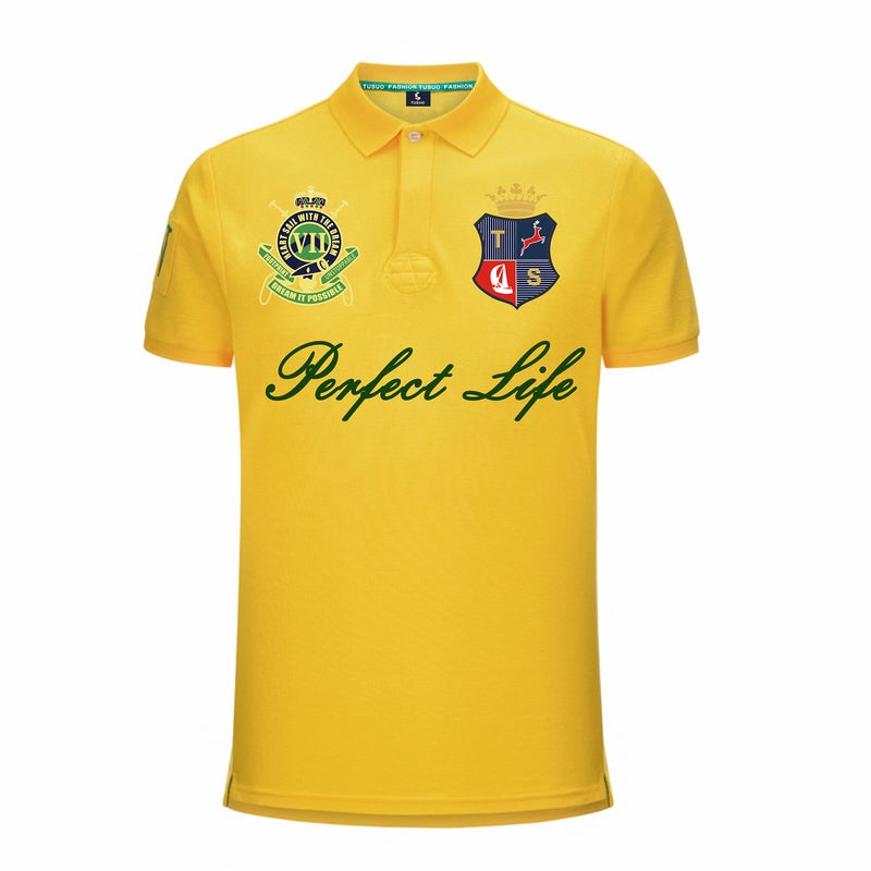 TS Short Sleeves Concise TS Polo Flagship Store For Men and Women - Image 1