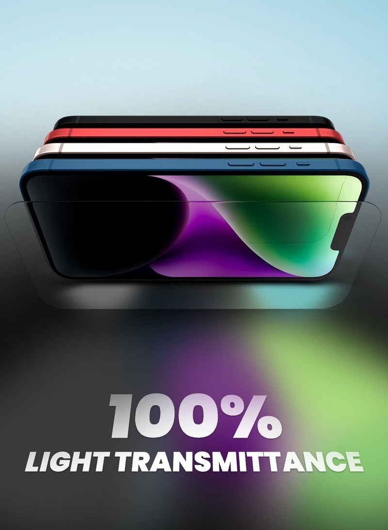 Remson Glass Guard Pro + 9H Tempered Glass Screen Protector Full Coverage HD Clear with Auto Alignment Installation Tool Designed for iPhone 13  6.1 inch - Image 3