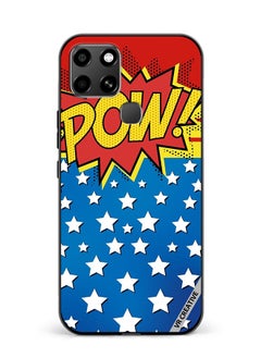 Protective Case Cover For Infinix Smart 6 Pop Art Design Multicolour