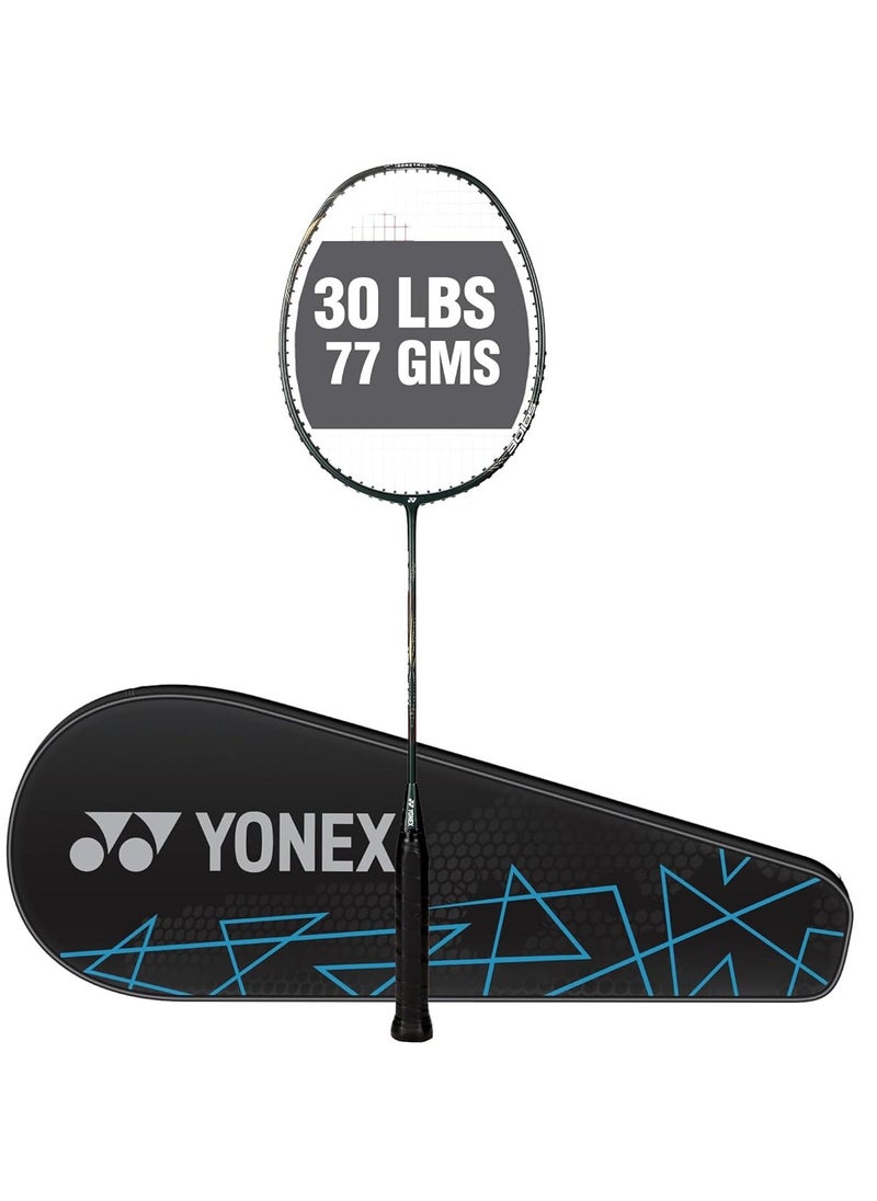 Yonex - Astrox Lite 43i Badminton Racquet | Color: Dark Green | Size: Standard | Material: Graphite | Grip Size: G4 5U | Lightweight | Isometric Head Shape | Solid Frame & Slim Shaft - Image 1