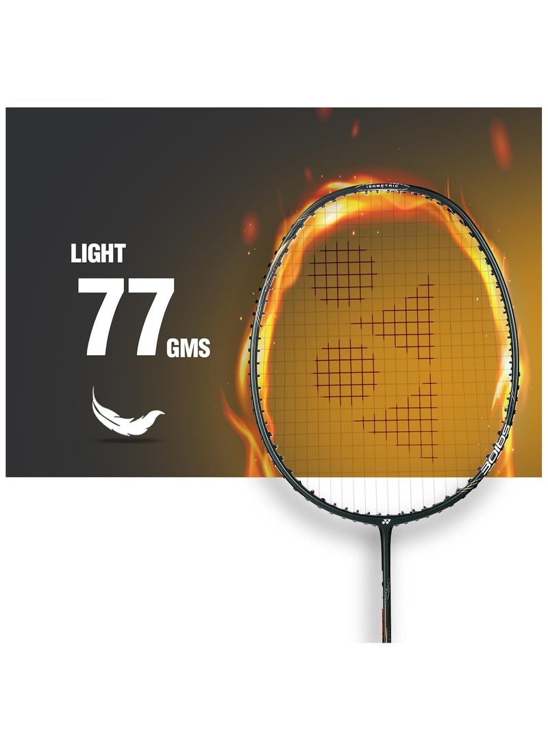 Yonex - Astrox Lite 43i Badminton Racquet | Color: Dark Green | Size: Standard | Material: Graphite | Grip Size: G4 5U | Lightweight | Isometric Head Shape | Solid Frame & Slim Shaft - Image 1