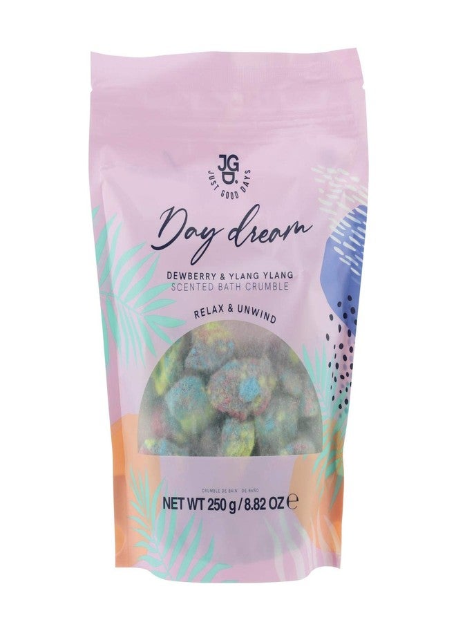 Paladone Dewberry and Ylang Ylang Bath Crumble, Aromatherapy Bath Fizz, 250g (8.8 oz) - Image 1