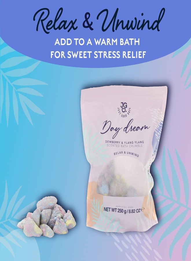 Paladone Dewberry and Ylang Ylang Bath Crumble, Aromatherapy Bath Fizz, 250g (8.8 oz) - Image 3