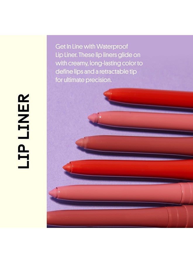 Winky Lux Lip Liner Waterproof Lip Liner Demi Matte Lip Liner Pencil Mauve And Brown Lip Liners Use With Matte Lipstick Meow - Image 2