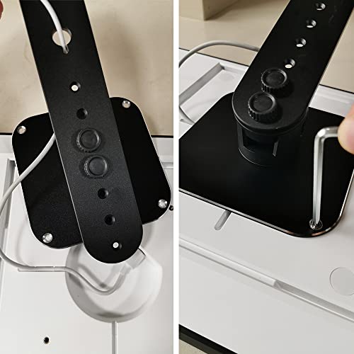 ATOPHK Under-Cabinet Mount， for Ech_ooo Show 15，Keeps Echo Off the Counter and Turns Side to Side，Ceiling or Under-Cabinet Mount Black 026-01 - Image 5
