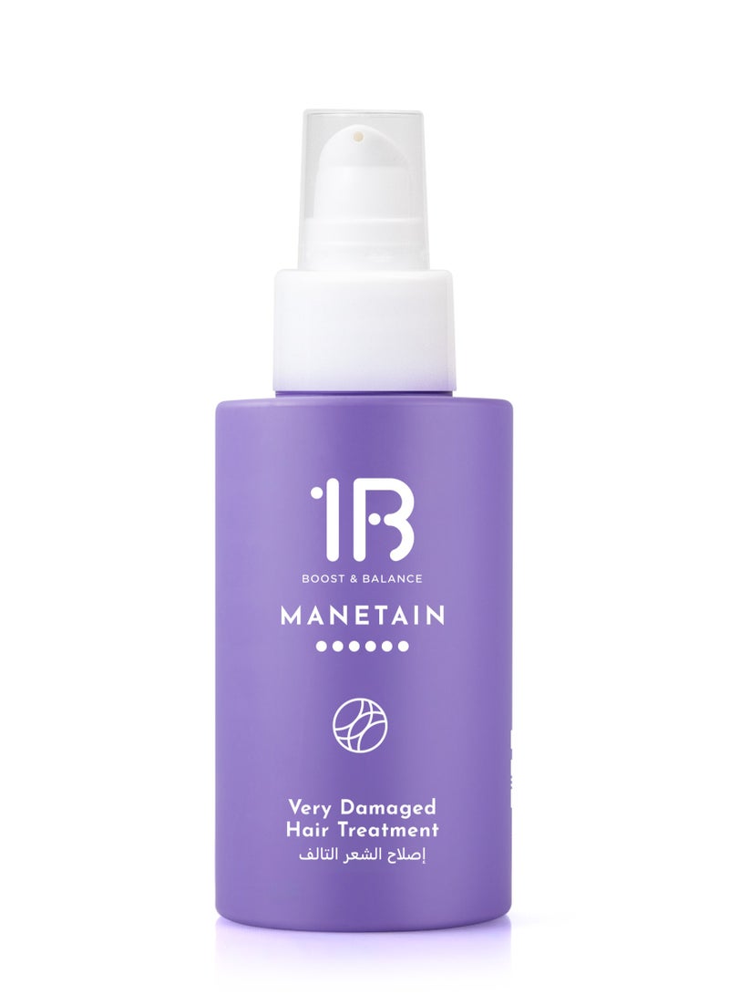 1B Manetain Leave-In Treatment for Very Damaged Hair – 100ml | Deep Repair & Hydration | Biomimetic Peptides | Smooth, Lustrous & Healthy-Looking Hair | Spa-Level Hair Care - Image 1