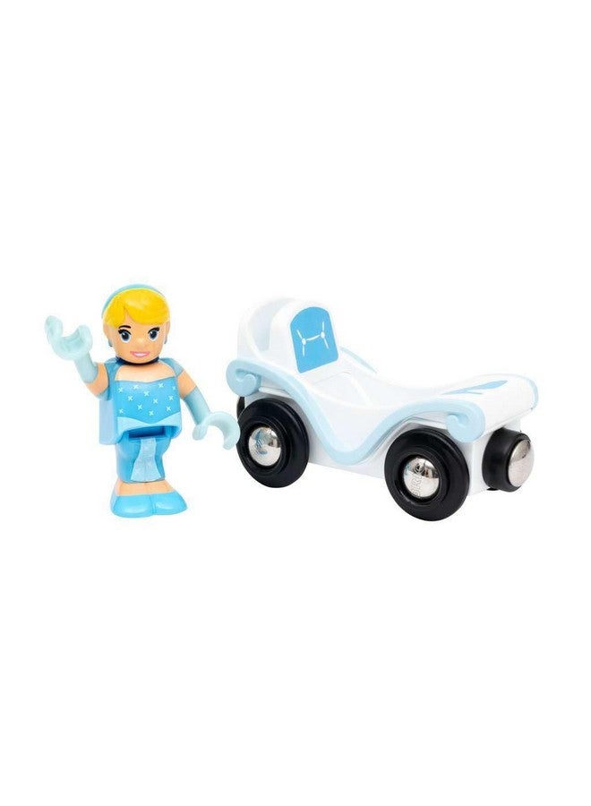 BRIO - 33322 Disney Princess Cinderella & Wagon | 2 Piece Toy Train for Kids Ages 3 and Up - Image 3