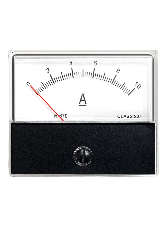 NIBEMINENT Analog Current Ammeter Black/White - Image 1