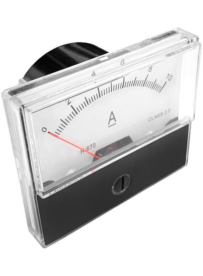 NIBEMINENT Analog Current Ammeter Black/White - Image 5