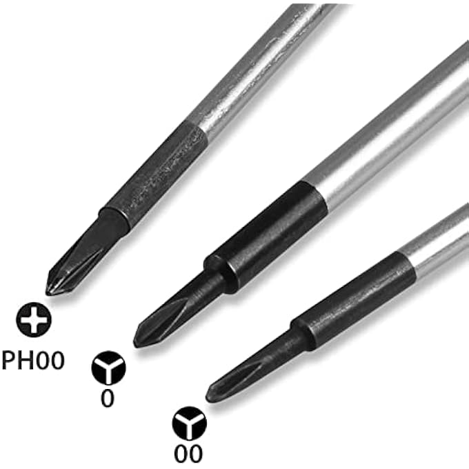 rayihni TRI WING SCREW DRIVER, FOR SWITCH SCREWDRIVER KIT, TRI WING MAGNETIC TIP SCREWDRIVER REPAIR TOOL SET, PH00 Y00 CROSS WING PRECISION SCREW DRIVER COMPATIBLE WITH SWITCH CONTROLLER - Image 3