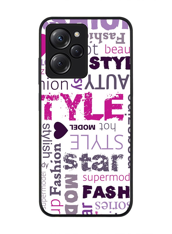 Stylizedd Rugged Black edge case for Poco X5 Pro Slim fit Soft Case Flexible Rubber Edges Anti Drop TPU Gel Thin Cover - Fashion Statement - Image 1