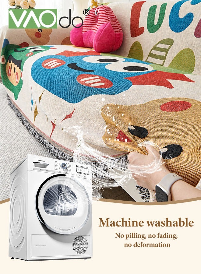 VAOdo Sofa Covers for 3 Cushion Couch Sectional Couch Covers Cover Protector Sofa Throw Cover for Couches Decorative Modern Style Thick Soft Touch for Pets for Living Room - Image 2