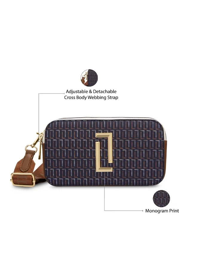 Lavie Luxe Women's Mono Fenny25 Box (C.Navy)