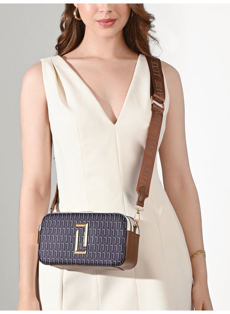 Lavie Luxe Women's Mono Fenny25 Box (C.Navy) - Image 2