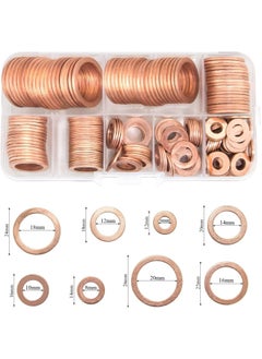 Oasisgalore Crush Washer, Copper Washers Assortment Set Suitable for All Types of Engines  - Image 2