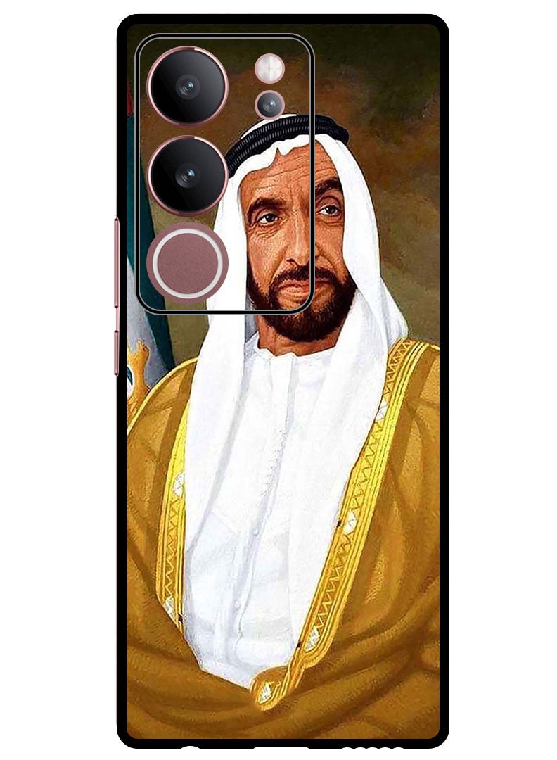 Theodor Protective Case Anti Scratch Shock Proof Bumper Cover For Vivo S17 - S17 Pro Sheikh Zayed Painting - Image 1