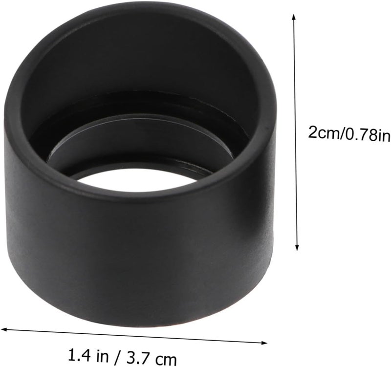 2pcs Rubber Eyepiece Guards for Microscope Soft Eye Shield Cups Inner Diameter Protects Eyes During Observations for Labs and Schools - Image 5