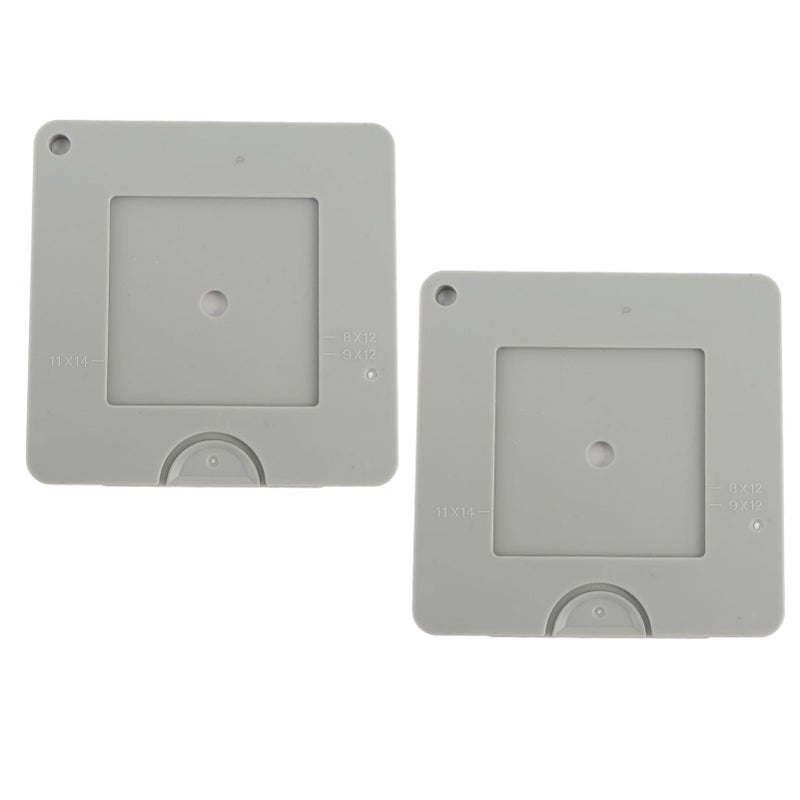 Artist View Finder Drawing Tool 2PCS With Sliding Mechanism Improve Composition Skills For Painting Photography ABS Material - Image 5
