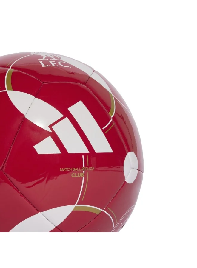 Adidas STRRED/WHITE/BOGOLD Lfc Clb Home U Red Football/Soccer Ball For Unisex  | Best Price UAE