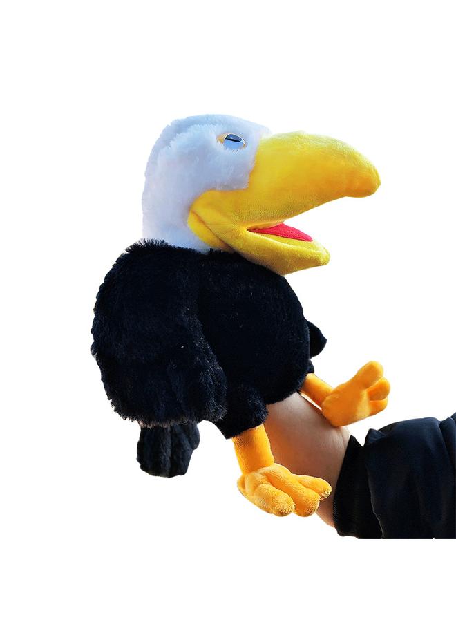 Bluejw Yiwu Toys New Big Bird Plush Toy Cartoon Hand Doll Cross-border Hot Selling Children's Doll Woodpecker Peacock - Image 1