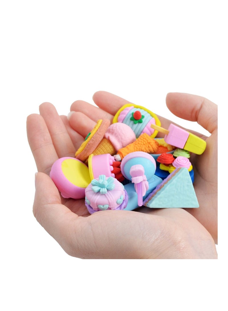 XiuWoo Erasers for Kids, Novelty Cute Pencil Mini Puzzle Rubber Boys, Girls, Students, Party Favors, Birthday Gift, Homework School Prize Rewards, Candy - Image 4