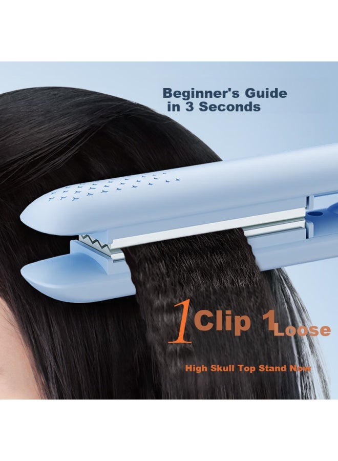 Aux Curling Iron, Corn Straightener, Volumizing Clip, Negative Ion Flat Iron, Bangs Clip, Root Volumizer, High Crown Hair Straightener, Electric Hair Straightener - Image 4