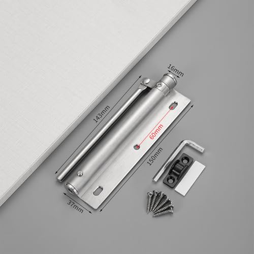 Gozaqe Spring Door Closer for Home,Adjustable Automatic Door Closers for Light Weight Door,Automatic Door Closure,Use to Wooden Door,Metal Door,Security Door - Image 4